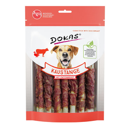 Dokas Hundesnack Kaustange mit Entenbrust