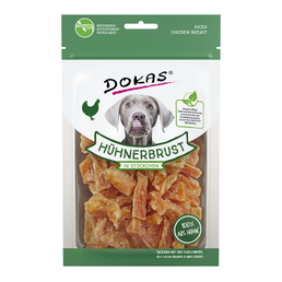 Dokas Hundesnack Hühnerbrust in Stückchen