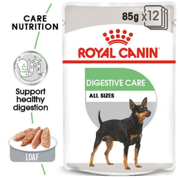 ROYAL CANIN DIGESTIVE CARE Nassfutter für Hunde mit empfindlicher Verdauung  12x85g