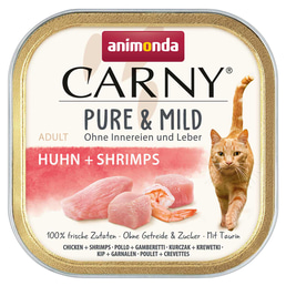 animonda Carny Pure &amp; Mild Adult Huhn + Shrimps