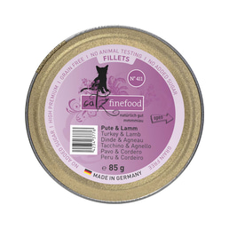 catz finefood Fillets N°411 Pute &amp; Lamm in Jelly