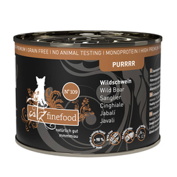 catz finefood Purrrr No.109 Wildschwein