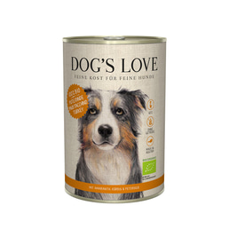 Dog's Love Bio Pute mit Amaranth, Kürbis und Petersilie