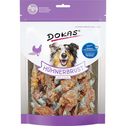 Dokas Hundesnack Hühnerbrust mit Fisch