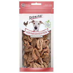 Dokas Hühnerherzen, gefriergetrocknet