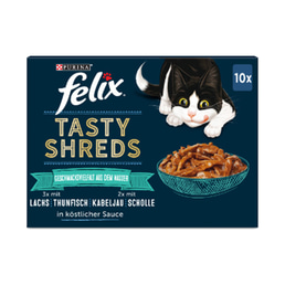 FELIX Tasty Shreds Geschmacksvielfalt aus dem Wasser