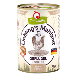 GranataPet Liebling's Mahlzeit Geflügel PUR
