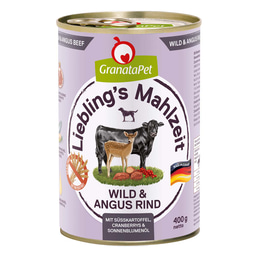 GranataPet Liebling's Mahlzeit Wild und Angus Rind