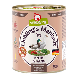 GranataPet Liebling's Mahlzeit Ente und Gans