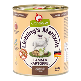 GranataPet Liebling's Mahlzeit Lamm und Kartoffel