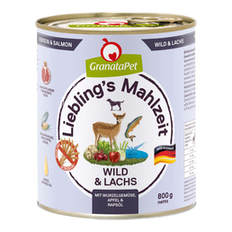 GranataPet Liebling's Mahlzeit Wild und Lachs