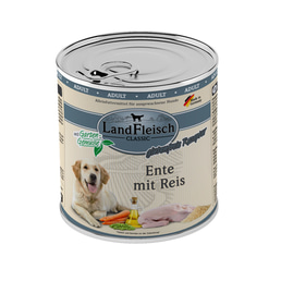 LandFleisch Dog Classic Ente mit Reis