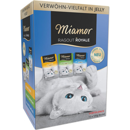 Miamor Ragout Royale Huhn, Thunfisch, Kaninchen in Jelly Multibox Adult