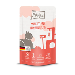 MjAMjAM Quetschie Mahlzeit mit leckeren Herzen
