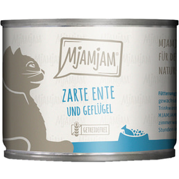 MjAMjAM zarte Ente&amp;Geflügel an leckeren Möhrchen