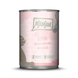 MjAMjAM - Kitten saftiges Hühnchen mit Lachsöl