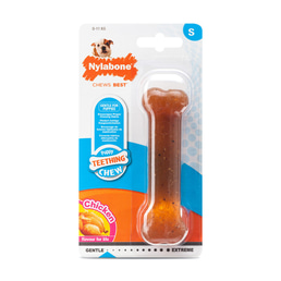 Nylabone Puppy Welpen Kauknochen Hühnchen-Geschmack