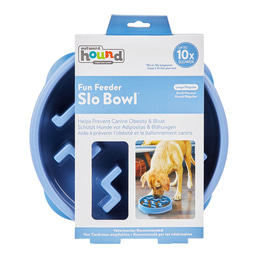 Fun Feeder Slo Bowl Anti Schling Notch Blue