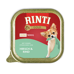 Rinti Gold Mini feine Stückchen von Hirsch &amp; Rind
