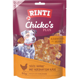 RINTI Chicko's Plus Käsewürfel mit Huhn