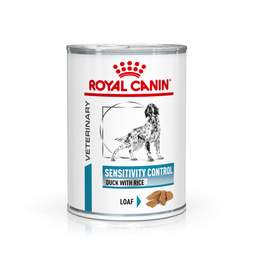 ROYAL CANIN® Veterinary SENSITIVITY CONTROL ENTE MIT REIS Nassfutter für Hunde