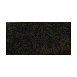 Schwarzkorkrückwand 100x50x2cm
