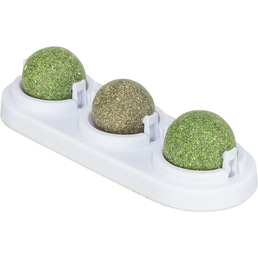 Trixie 3 Spielbälle mit Katzenminze &amp; Matatabi