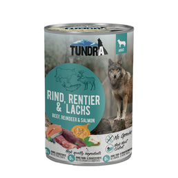 Tundra Dog Rind, Rentier und Lachs