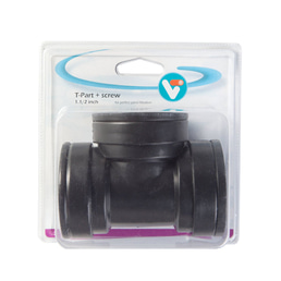 Velda T-part + screw 1.1/2 Inch