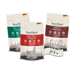 Venandi Animal - Probierpaket I Huhn, Pute, Rind