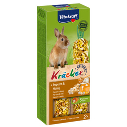 Vitakraft Zwergkanichen Kräcker mit Popcorn &amp; Honig