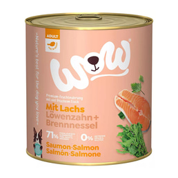 WOW Adult Lachs mit Löwenzahn und Brennnessel