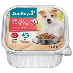 ZooRoyal Grillhappen reich an Pute
