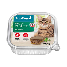 ZooRoyal Wildpastete auf Aspik