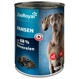 ZooRoyal Hunde-Nassfutter mit Pansen