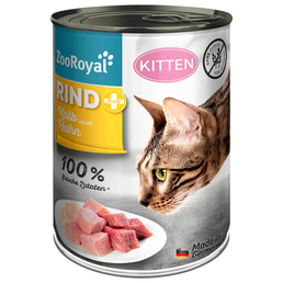 ZooRoyal Kitten Rind + Kalb &amp; Huhn