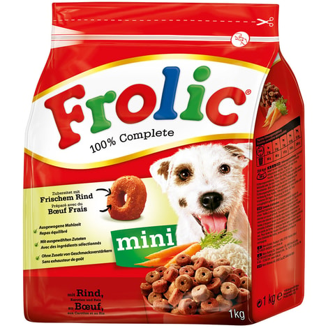 Frolic Complete Mini mit Rind, Karotten und Reis