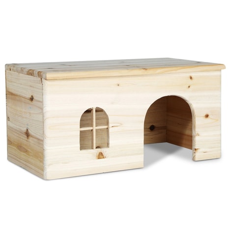 Holzhaus für Nager & Kleintiere