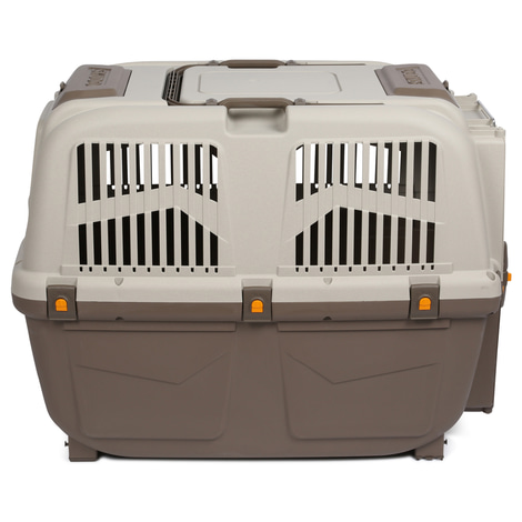 Trixie Friends on Tour Transportbox Skudo taupe/sand