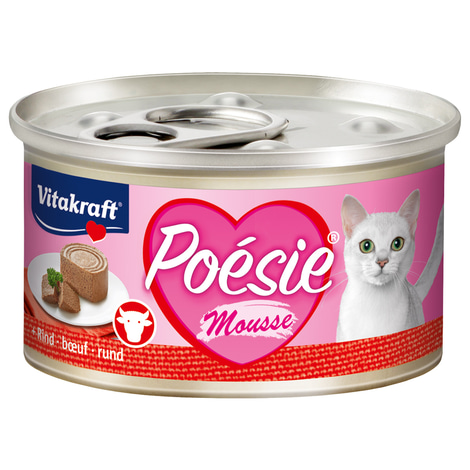 Vitakraft Katzenfutter Poésie Mousse Rind