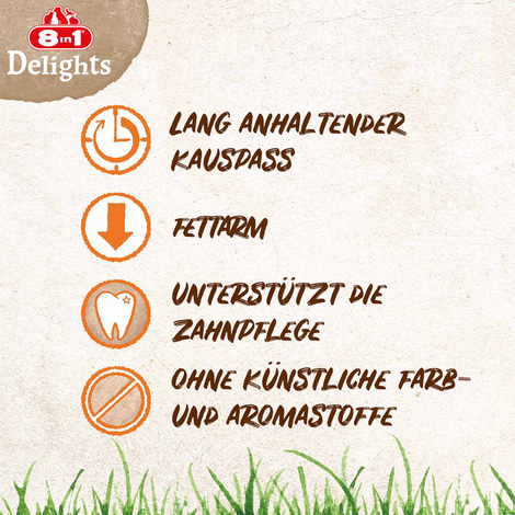 8in1 Delights Kauringe 3 Stück