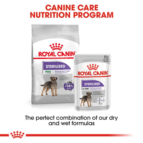 ROYAL CANIN STERILISED MINI Trockenfutter für kastrierte kleine Hunde