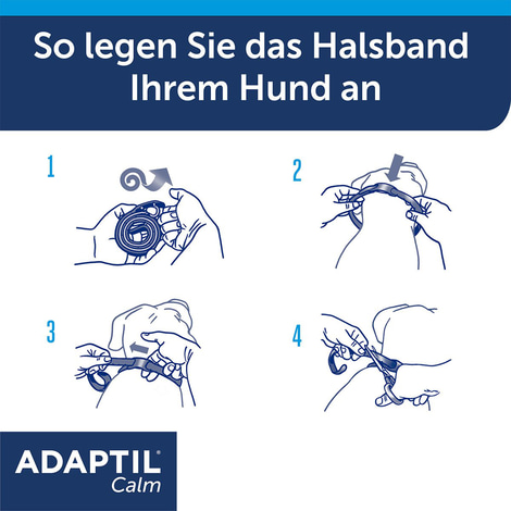 Adaptil Halsband für Welpen und kleine Hunde