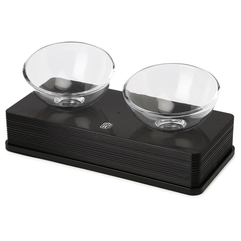 Catit Doppelnapf Glass Diner
