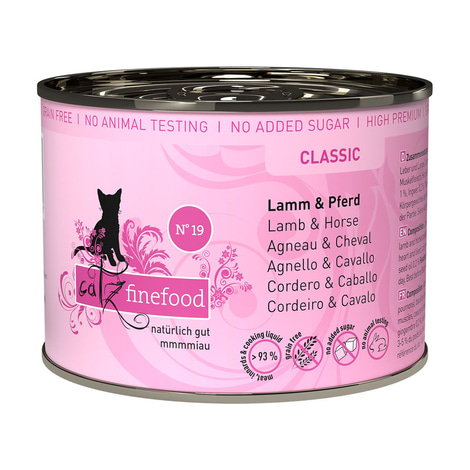 catz finefood - No. 19 Lamm & Pferd