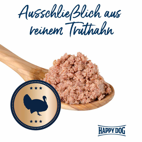 Happy Dog Sensible Pure Texas (Truthahn) 12x200g