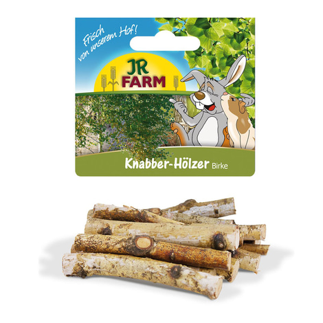 JR Farm Knabber-Hölzer Birke für Nager