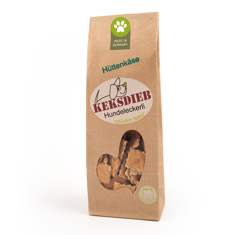 Keksdieb Hundekeks Hüttenkäse-Parmesan Ecken