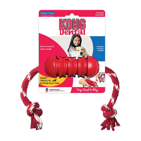 KONG Dental mit Seil