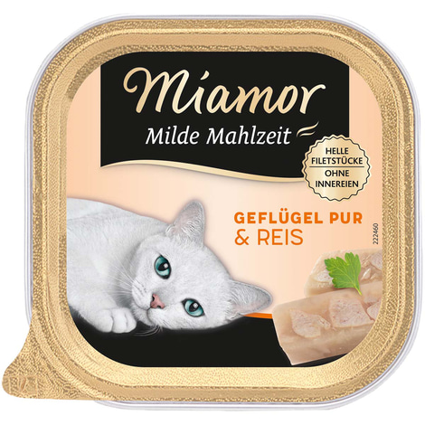 Miamor Milde Mahlzeit Geflügel Pur & Reis